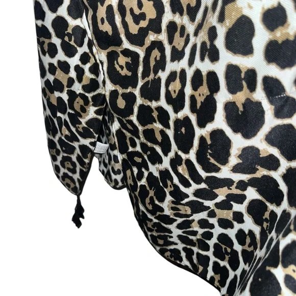 Leopard Print Kimono – One Size | Lightweight Layering Piece - Picture 6 of 15